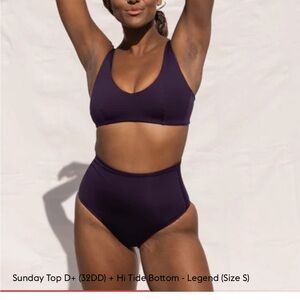 Left On Friday Sunday Top D+ bikini top